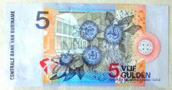 SURİNAM=2000  5 Gulden  P-146   ÇİL'