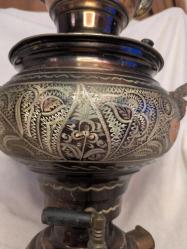 (No117) Erzincan işi büyük boy elektrikli semaver