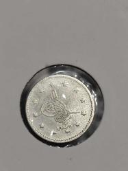 Sultan Abdülaziz 1277/2 Gümüş 1 Kuruş