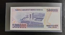 7.EMİSYON NADİR A SERİSİ 500.000 LİRA ÇİL KONDİSYONDA