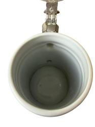 Antika Zin Kapaklı Alman Tankart Bira Bardağı