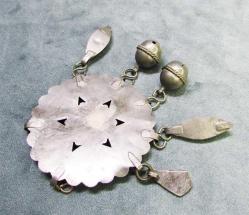 AnTiKa TAŞLI GÜMÜŞ BüYüK KOLYe UCU...