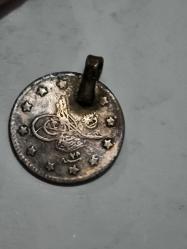 Sultan abdülhamit Gümüş 1 Kuruş orjinaldir 1293/28