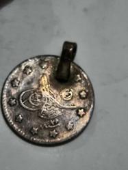 Sultan abdülhamit Gümüş 1 Kuruş orjinaldir 1293/28