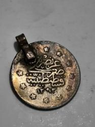 Sultan abdülhamit Gümüş 1 Kuruş orjinaldir 1293/28