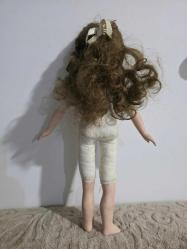 VINTAGE PORSELEN KIZ BEBEK 42 CM GÖRÜLDÜĞÜ GİBİ