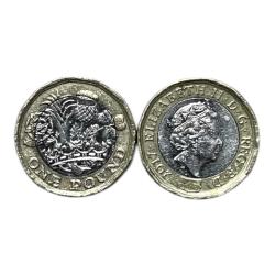 İngiltere 2017 Yılı 1 Pound Kraliçe