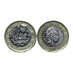 İngiltere 2016 Yılı 1 Pound Kraliçe