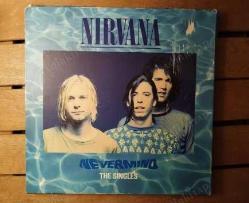 Nirvana - Nevermind The Singles  Vinyl Box Set PLAK - SMELLS LIKE TEEN SPIRIT  LITHIUM  COME AS YOU ARE  IN BLOOM --(4 Plak Yer Almaktadır. )
