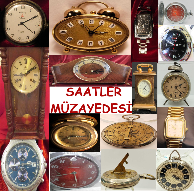 Osmanlı/Tc, Her çeşit kıymetli saatler Müzayedesi