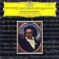 BEETHOVEN, WILHELM KEMPFF, BERLINER PHILHARMONIKER · FERDINAND LEITNER – KLAVIERKONZERT NR. 5 ES-DUR