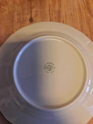 4 adet istanbul porselen tabak