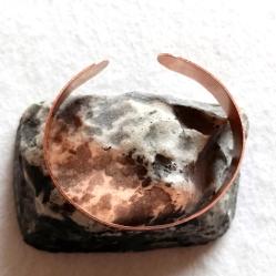 Bakır el işçilikli lüks bilezik - İnce dar model BLZ-İNC-03