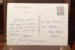 PK.039 FRANSA KORSİKA NAPOLYON'UN DOĞDUĞU EV OLAN 'MAISON BONAPARTE' MİMARİ TEMALI POSTA KARTI