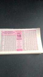 10 Şubat  2024 Hakikat orijinal takvim yaprağı doğum günü - özel gün hediyesi