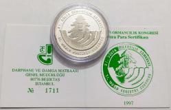 LOT.13 » 1997 XI. Dünya Ormancılık Kongresi Hatıra Gümüş..