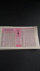 Efemera - 6  Şubat  2024 Hakikat orijinal takvim yaprağı doğum günü - özel gün hediyesi - kitantik - kitaLog