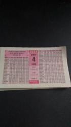 4  Şubat  2024 Hakikat orijinal takvim yaprağı doğum günü - özel gün hediyesi