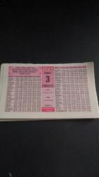 3  Şubat  2024 Hakikat orijinal takvim yaprağı doğum günü - özel gün hediyesi