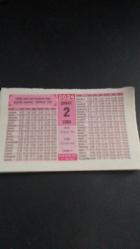 2  Şubat  2024 Hakikat orijinal takvim yaprağı doğum günü - özel gün hediyesi