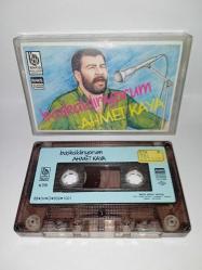 Kaset Ahmet Kaya başkaldırıyorum albümü. Orijinal 1988 dönem Kağıt Baskı. Tertemiz, sorunsuz çalışıyor. koleksiyonluk