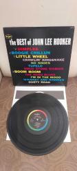 John Lee Hooker ‎– The Best Of John Lee Hooker - 1987 Japonya Basım  LP Albüm Plak