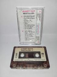 Kaset Ahmet Kaya Resitaller 1 albümü. Orijinal 1988 dönem Kağıt Baskı. Sorunsuz çalışıyor. koleksiyonluk