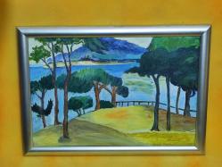 20273-HALIME 03 İMZALI YAĞLI BOYA RESİM TABLO