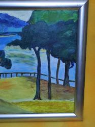 20273-HALIME 03 İMZALI YAĞLI BOYA RESİM TABLO