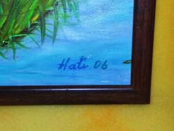 20274-HALİ 06 İMZALI YAĞLI BOYA RESİM TABLO