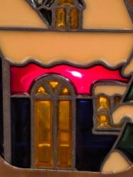 Avrupa Çift Vitray Tiffany Mumluk