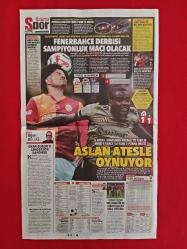 Galatasaray 1-1 Kocaelispor, Şampiyon Kütahyaspor - 13 Nisan 2026 - Hürriyet Gazetesi Spor Sayfası