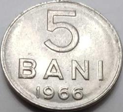 Romanya Sosyalist Cumhuriyeti 1966 5 Bani Devlet Arması Temalı Çelik