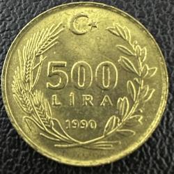 Türkiye 500 Lira 1990