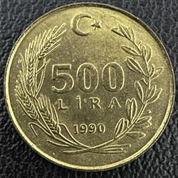 Türkiye 500 Lira 1990