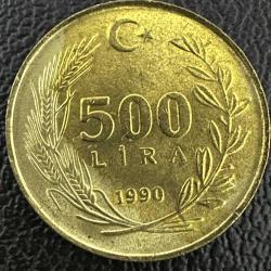 Türkiye 500 Lira 1990