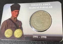 1992 BASIM 2500 LİRA ÖZEL KİTİNDE