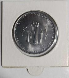 1977 HERKESE EKMEK VE KONUT HATIRA 5 LİRA AKTOMİNAL MADENİ PARA ÇİL KONDİSYONDA