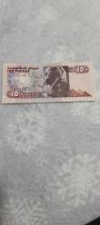 Mısır 10 POUND ÇİL KAĞIT PARA