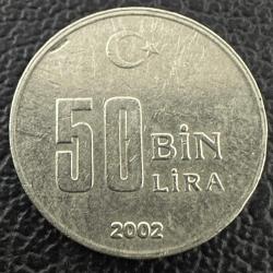 Türkiye 50 Bin Lira 2002