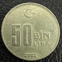 Türkiye 50 Bin Lira 2002