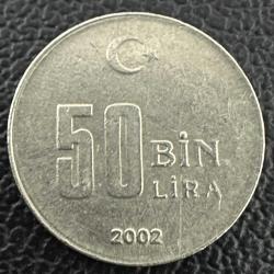 Türkiye 50 Bin Lira 2002