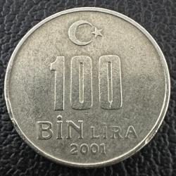 Türkiye 100 Bin Lira 2001