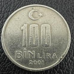Türkiye 100 Bin Lira 2001