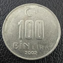 Türkiye 100 Bin Lira 2002