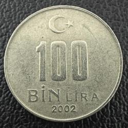 Türkiye 100 Bin Lira 2002