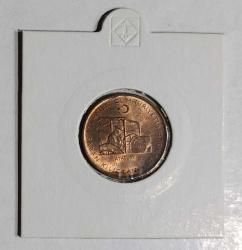 1972 SABAN KILIÇTAN ÜSTÜNDÜR BRONZ 10 KURUŞ MADENİ PARA ÇİL KONDİSYONDA