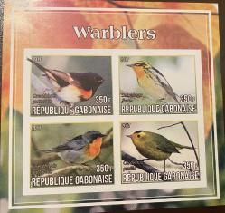 2017..KUŞLAR  TEMA.GAMBİA BLOK DAMGASIZ.RESİMDEKİ ÜRÜN