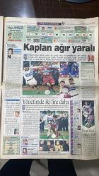 08 ŞUBAT 1999 - FOTOMAÇ SPOR GAZETESİ - TURKISH NEWSPAPER - DOĞUM GÜNÜ /HEDİYESİ - EKSİKSİZ TAM TAKIM GAZETELERİ -  GALATASARAY - BURSASPOR - HAGI - ARİF - OKAN - HASAN ŞAŞ - TUGAY - HAKAN ŞÜKÜR - FATİH TERİM - POPESCU - TAFFAREL - MUHAMMET ALTINTAŞ - YUSUF ALTINTAŞ - MOLDOVAN - ŞENOL  TARAFTAR - FOTOMAÇ - GALATASARAY-BURSASPOR MAÇI - HAGİ’DEN HAT-TRİCK - İYİ Kİ DOĞDUN HAGİ - HAGİ’DEN BÜYÜK İDDİA - HAGİ’Yİ ÖRNEK ALMALISINIZ - GALATASARAY’DA KADRO SÜRPRİZİ - POPESCU YİNE HATASIZ - TAFFAREL’E HİÇ İŞ DÜŞMEDİ - CİM-BOM MUHTEŞEMDİ - KAPLANLAR’DA HASAR BÜYÜK - POTADA DARÜŞŞAFAKA VE ÜLKER GALİP  GALATASARAY 5-0 BURSASPOR - SAMSUNSPOR 0-1 İSTANBULSPOR - SAKARYASPOR 6-2 GAZİANTEPSPOR - DARDANELSPOR 3-0 KARABÜKSPOR - ADANASPOR 2-0 ANKARAGÜCÜ - KOCAELİSPOR 1-0 ERZURUMSPOR- TRABZONSPOR - ALTAY - GORDON MILNE - ZİNNUR SARI - MURAT ILGAZ - GÜNGÖR ŞAHİNKAYA - MEHMET ALİ YILMAZ - MUHİTTİN ÖZTÜRK - ALİ KEMAL AKTÜRK - AHMET KUL - RECEP - TANSEL - OKAN - MEHMET ZENGİN - FATİH - ABDULLAH - SELİM - VUGRINE