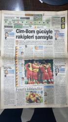 08 ŞUBAT 1999 - FOTOMAÇ SPOR GAZETESİ - TURKISH NEWSPAPER - DOĞUM GÜNÜ /HEDİYESİ - EKSİKSİZ TAM TAKIM GAZETELERİ -  GALATASARAY - BURSASPOR - HAGI - ARİF - OKAN - HASAN ŞAŞ - TUGAY - HAKAN ŞÜKÜR - FATİH TERİM - POPESCU - TAFFAREL - MUHAMMET ALTINTAŞ - YUSUF ALTINTAŞ - MOLDOVAN - ŞENOL  TARAFTAR - FOTOMAÇ - GALATASARAY-BURSASPOR MAÇI - HAGİ’DEN HAT-TRİCK - İYİ Kİ DOĞDUN HAGİ - HAGİ’DEN BÜYÜK İDDİA - HAGİ’Yİ ÖRNEK ALMALISINIZ - GALATASARAY’DA KADRO SÜRPRİZİ - POPESCU YİNE HATASIZ - TAFFAREL’E HİÇ İŞ DÜŞMEDİ - CİM-BOM MUHTEŞEMDİ - KAPLANLAR’DA HASAR BÜYÜK - POTADA DARÜŞŞAFAKA VE ÜLKER GALİP  GALATASARAY 5-0 BURSASPOR - SAMSUNSPOR 0-1 İSTANBULSPOR - SAKARYASPOR 6-2 GAZİANTEPSPOR - DARDANELSPOR 3-0 KARABÜKSPOR - ADANASPOR 2-0 ANKARAGÜCÜ - KOCAELİSPOR 1-0 ERZURUMSPOR- TRABZONSPOR - ALTAY - GORDON MILNE - ZİNNUR SARI - MURAT ILGAZ - GÜNGÖR ŞAHİNKAYA - MEHMET ALİ YILMAZ - MUHİTTİN ÖZTÜRK - ALİ KEMAL AKTÜRK - AHMET KUL - RECEP - TANSEL - OKAN - MEHMET ZENGİN - FATİH - ABDULLAH - SELİM - VUGRINE